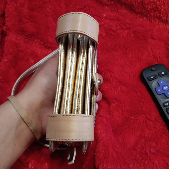 Giuseppe Zanotti Mini Leather Handbag Authentic  In Very Good Condition - Picture 5 of 8